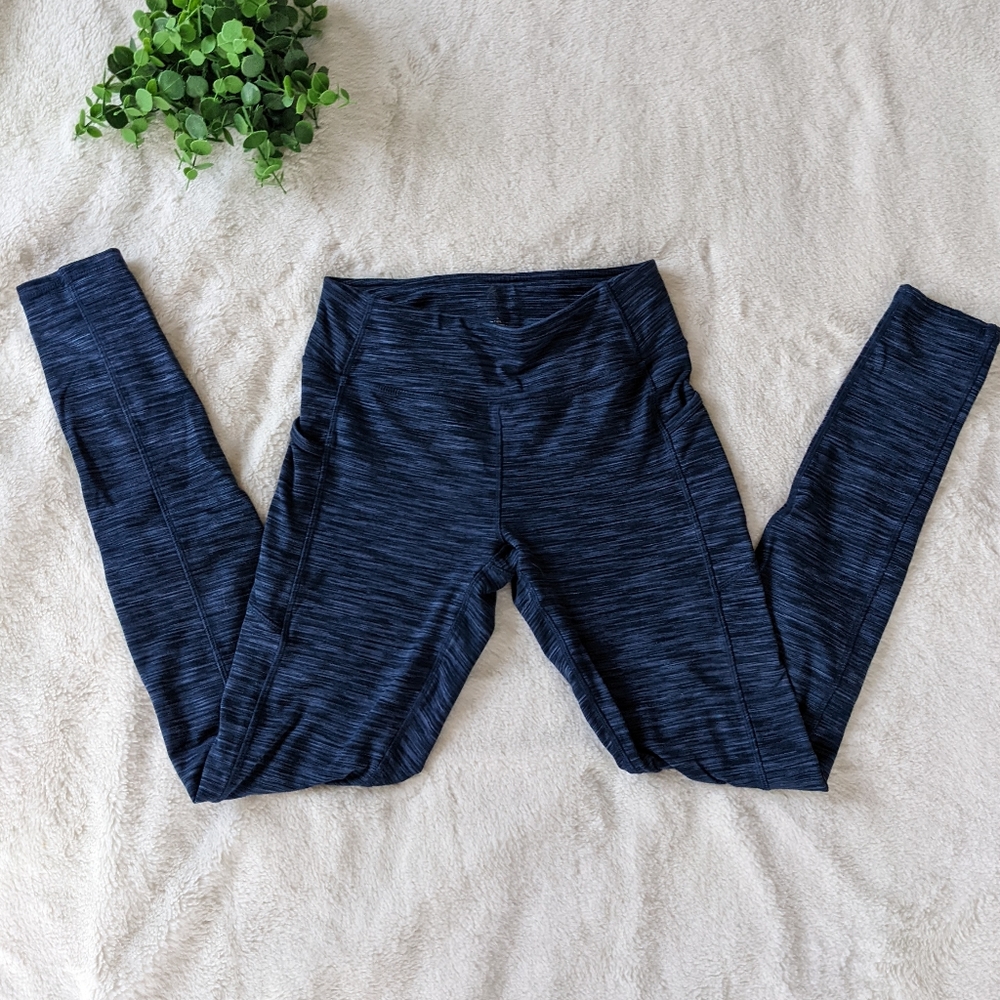 Kyodan Dark Blue Leggings With Pockets Size XS